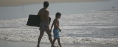 Adrian Uribe disfruto de Acapulco con su hijo Gael