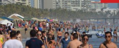 Mas de 70 mil turistas disfrutaron de Acapulco