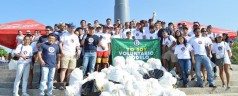 Limpieza de playa por el Dia Mundial del Medio Ambiente