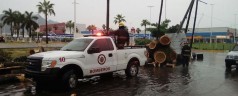 Sin consecuencias graves las lluvias en Acapulco