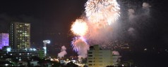 Espectacular show de Pirotecnia en Acapulco