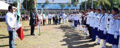 Conmemoran en Acapulco el Dia de la Bandera