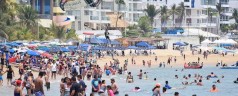 El Alcalde de Acapulco recorrio la Zona Dorada