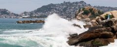 Mar de Fondo afectará este miércoles playas de Acapulco