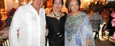 Ofrece Susana Palazuelos cena en honor a Alda y Dino Devia