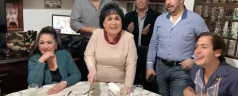 Carmen Salinas es festejadas por sus seres queridos