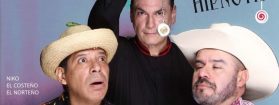 Los comediantes Javier Carranza y El Norteño junto al Hipnotista Niko comparten show