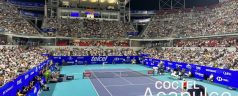 56 mil 760 aficionados se dieron cita en el Abierto Mexicano de Tenis