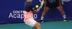 El tenista mexicano Rodrigo Pacheco vence al colombiano Nicolas Mejia en el Tennis Open Acapulco 2024