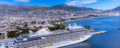 El Seven Seas Grandeur, segundo crucero del año 2025 en Acapulco