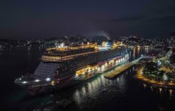 Llega al puerto de Acapulco el crucero Norwegian Joy con 5 mil 200 visitantes